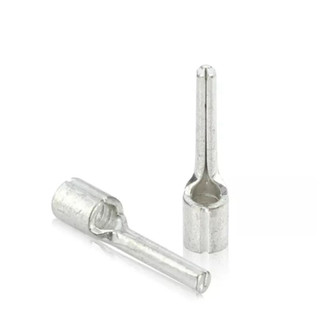 [Giá sỉ] (100C) Đầu Cos pin đặc tròn trần, đầu kim tròn trơn PTN