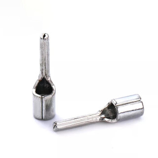 [Giá sỉ] (100C) Đầu Cos pin đặc tròn trần, đầu kim tròn trơn PTN