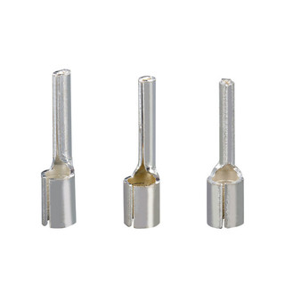 [Giá sỉ] (100C) Đầu Cos pin đặc tròn trần, đầu kim tròn trơn PTN