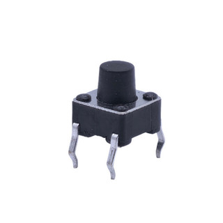 [Giá sỉ] (20C) Nút nhấn 6x6mm 4 chân cắm DIP cao 4.3 - 15mm