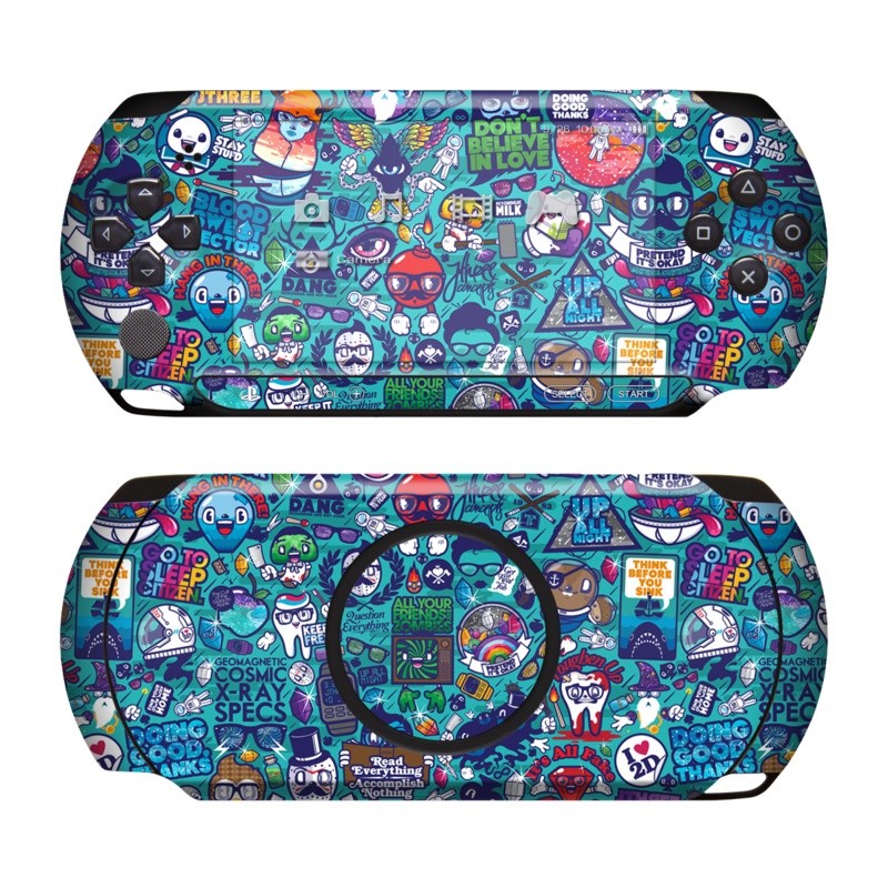Skin dán Sony PSP 1000, 2000, 3000, Go, Slim, Street; PS Vita (dễ dán, decal đã cắt sẵn chuẩn theo khuôn từng model)