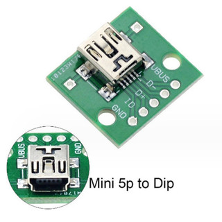 [Giá sỉ] Mạch ra chân USB 2.0 ( đực -C), mini 5P, USB Vuông sang chân cắm
