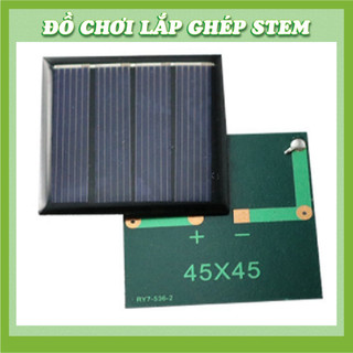 Tấm Pin năng lượng mặt trời - Phụ kiện lắp ráp đồ chơi giáo dục STEM - Học liệu