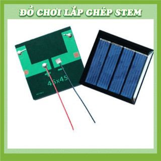 Tấm Pin năng lượng mặt trời - Phụ kiện lắp ráp đồ chơi giáo dục STEM - Học liệu