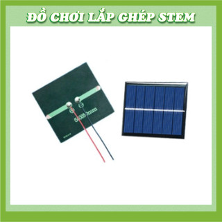 Tấm Pin năng lượng mặt trời - Phụ kiện lắp ráp đồ chơi giáo dục STEM - Học liệu