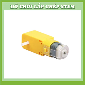 Động cơ giảm tốc vàng DC 3V-6V - Phụ kiện lắp ráp học liệu giáo dục STEM