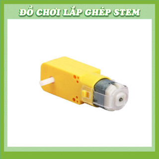 Động cơ giảm tốc vàng DC 3V-6V - Phụ kiện lắp ráp học liệu giáo dục STEM