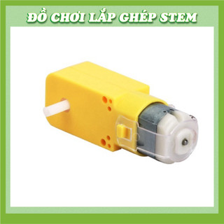 Động cơ giảm tốc vàng DC 3V-6V - Phụ kiện lắp ráp học liệu giáo dục STEM