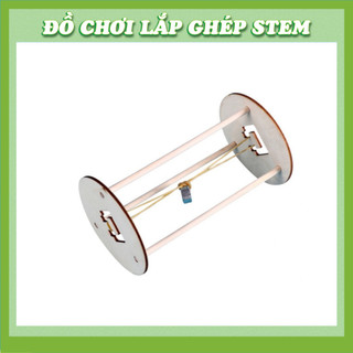 Con Lăn Tự Quay Về - Học liệu giáo dục STEM STEAM - Đồ chơi lắp ghép gỗ