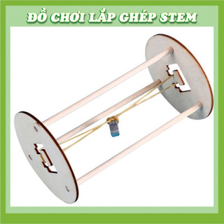 Con Lăn Tự Quay Về - Học liệu giáo dục STEM STEAM - Đồ chơi lắp ghép gỗ
