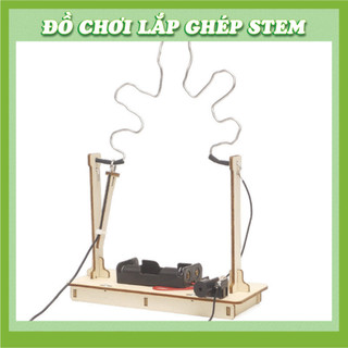 Máy Phát Hiện Va Chạm - Học liệu giáo dục STEM STEAM - Đồ chơi lắp ghép gỗ