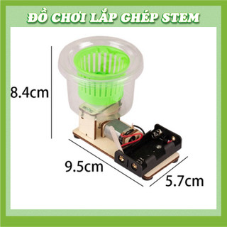 Máy Sấy Khô  - Học liệu giáo dục STEM STEAM - Đồ chơi lắp ghép gỗ