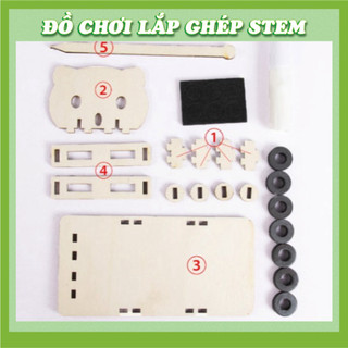 Đũa bay từ tính - Học liệu giáo dục STEM STEAM - Đồ chơi lắp ghép gỗ