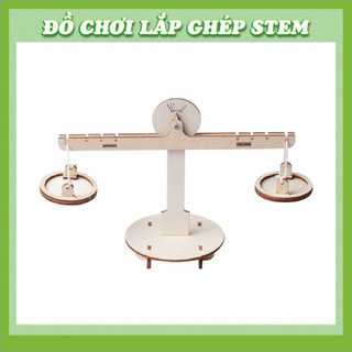 Cân Thăng Bằng - Học liệu giáo dục STEM STEAM - Đồ chơi lắp ghép gỗ