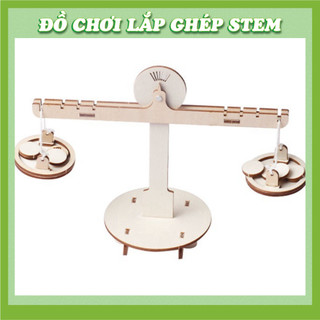 Cân Thăng Bằng - Học liệu giáo dục STEM STEAM - Đồ chơi lắp ghép gỗ