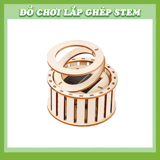 Vòng Kép Năng Lượng Mặt Trời - Học liệu giáo dục STEM STEAM - Đồ chơi lắp ghép gỗ