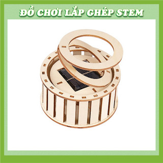 Vòng Kép Năng Lượng Mặt Trời - Học liệu giáo dục STEM STEAM - Đồ chơi lắp ghép gỗ