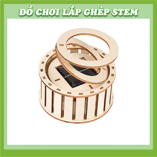 Vòng Kép Năng Lượng Mặt Trời - Học liệu giáo dục STEM STEAM - Đồ chơi lắp ghép gỗ