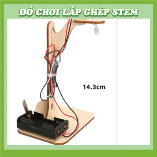 Đèn đường điều khiển bằng giọng nói - Học liệu giáo dục STEM STEAM - Đồ chơi lắp ghép gỗ