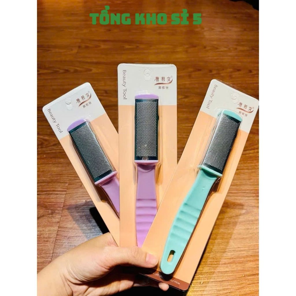 CÂY CHÀ GÓT CHÂN, Dụng cụ mài chà gót chân, tẩy da chai sạn, cạo lòng bàn chân, mài da chân-MA: CHAGOTCHAN39