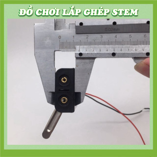 Đế pin AA 2 pin có công tắc, khay 3 pin, khay 4 pin - Phụ kiện ráp đồ chơi giáo dục STEM - Học liệu