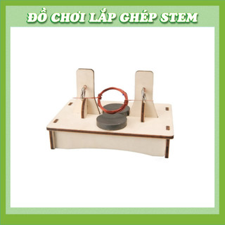 Bộ Lắp Ghép Động Cơ Điện - Học liệu giáo dục STEM STEAM - Đồ chơi lắp ghép gỗ