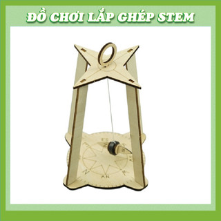 La Bàn - Học liệu giáo dục STEM STEAM - Đồ chơi lắp ghép gỗ