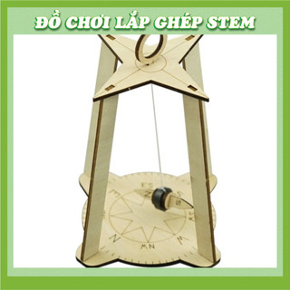 La Bàn - Học liệu giáo dục STEM STEAM - Đồ chơi lắp ghép gỗ