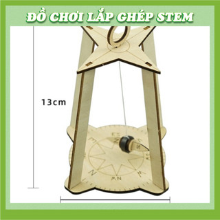 La Bàn - Học liệu giáo dục STEM STEAM - Đồ chơi lắp ghép gỗ