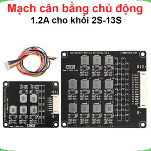 Mạch cân bằng điện áp pin chủ động dòng 1.2A cho khối pin từ 2S - 17S