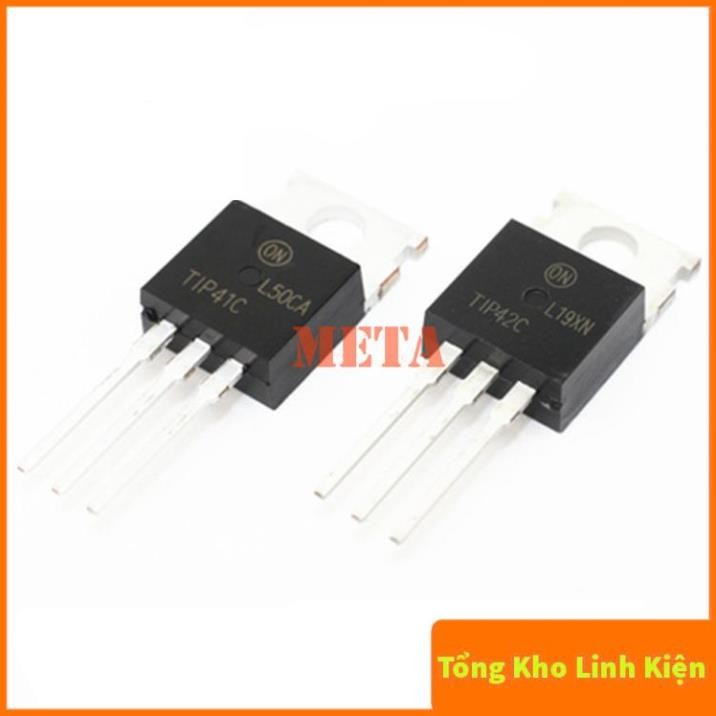 Transistor Công Suất NPN TIP41-TO220 6A/100V Ngược - Transistor Công ...