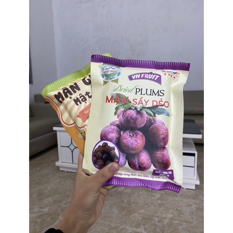 Combo 5 gói Mận sấy dẻo HTX Quyết Thanh (Vị ngẫu nhiên)