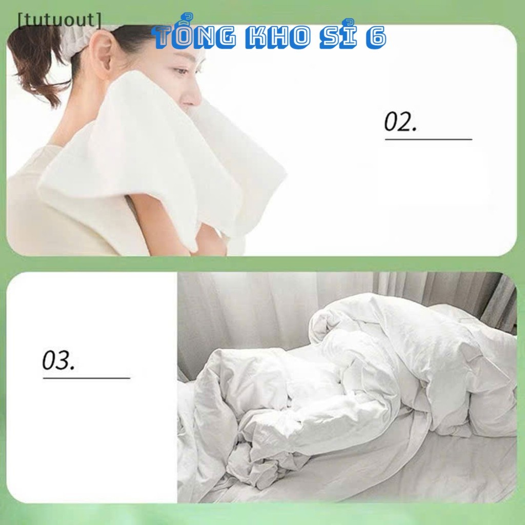 BỊCH 2 KHĂN TẮM NÉN, Khăn Tắm Lớn 70x140cm Dạng Nén Hàng Cao Cấp Sợi Viscose - MA: KHĂNNEN547