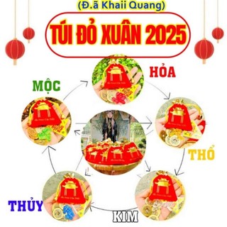 [KHAI QUANG RỒI] Túi Đỏ Ngày Xuân Mang Theo Người Tài Lộc cho Nam và Nữ