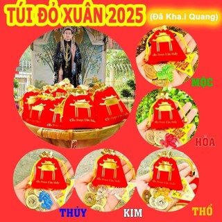 [KHAI QUANG RỒI] Túi Đỏ Ngày Xuân Mang Theo Người Tài Lộc cho Nam và Nữ