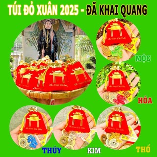 [KHAI QUANG RỒI] Túi Đỏ Ngày Xuân Mang Theo Người Tài Lộc cho Nam và Nữ