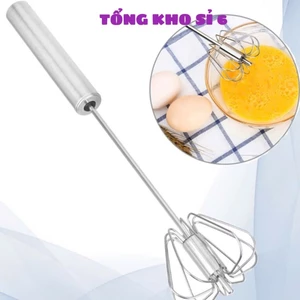 Dụng Cụ Đánh Trứng Bán Tự Động Mini Cầm Tay Inox 304, CÂY ĐÁNH TRỨNG TỰ ĐỘNG - MÃ: DANHTRUNG035