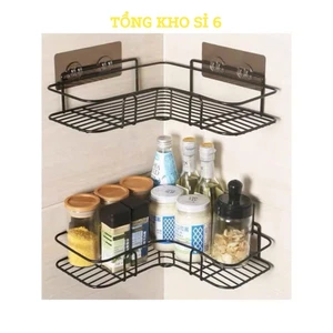 Miếng dán tường thay thế kệ góc, kệ ngang dán tường để đồ nhà tắm, MIẾNG DÁN THAY THẾ ĐÔI - MÃ: MIENGDAN334