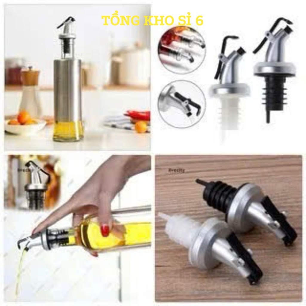 Bình đựng dầu ăn bằng thuỷ tinh bọc inox có vạch chia dung tích rõ nét, LỌ ĐỰNG DẦU ĂN CHIA VẠCH - MÃ: BINH4735
