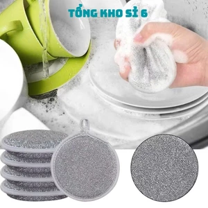 Miếng Bọt Biển Cọ Rửa Xoong Nồi Chống Xước Bề Mặt, Khăn Lưới Rửa Chén Dĩa Đa Nằng, SET 3 MIẾNG CỌ RỬA XOONG