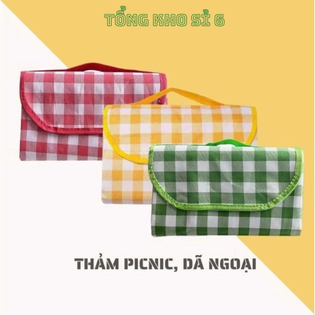 Thảm Du Lịch Gấp Gọn Tiện Lợi Chống Thấm Nước,  THẢM PICNIC GẤP GỌN - MÃ: THAM724