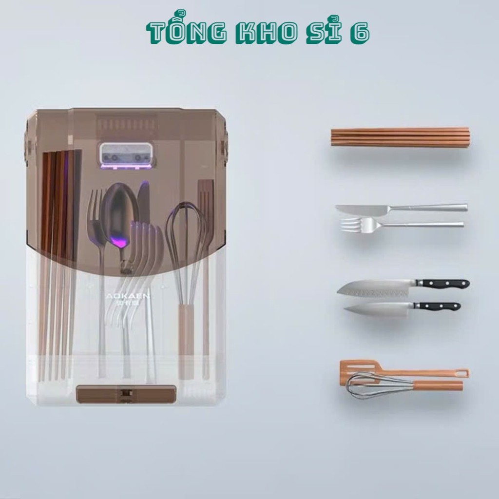 Máy Sấy Đũa Ngăn Nấm Mốc Bảo Vệ Sức Khỏe,  MÁY KHỬ KHUẨN ĐŨA THÌA - MÃ: KHUKHUAN007