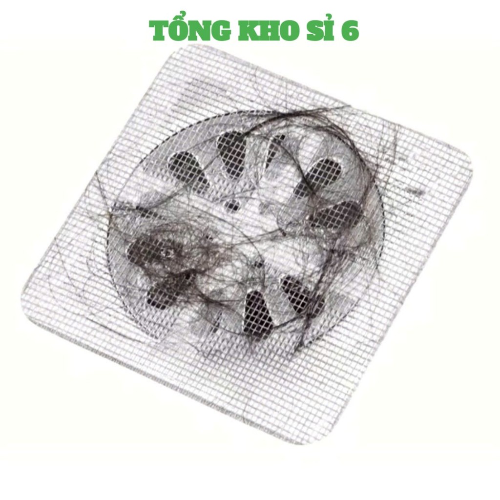 ( COMBO 10) LƯỚI DÁN CHỐNG TẮC CỐNG - Dán Chống Côn Trùng Tự Dính Phòng Tắm Miếng Dán Lưới Phòng Tắm Tắm Thoát Nước Lọc