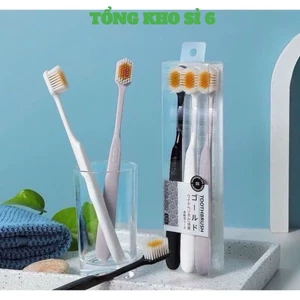 Set 3 Bàn Chải Siêu Mềm TOOTHBRUSH Nhật, BÀN CHẢI ĐÁNH RĂNG - MÃ: BANCHAI3