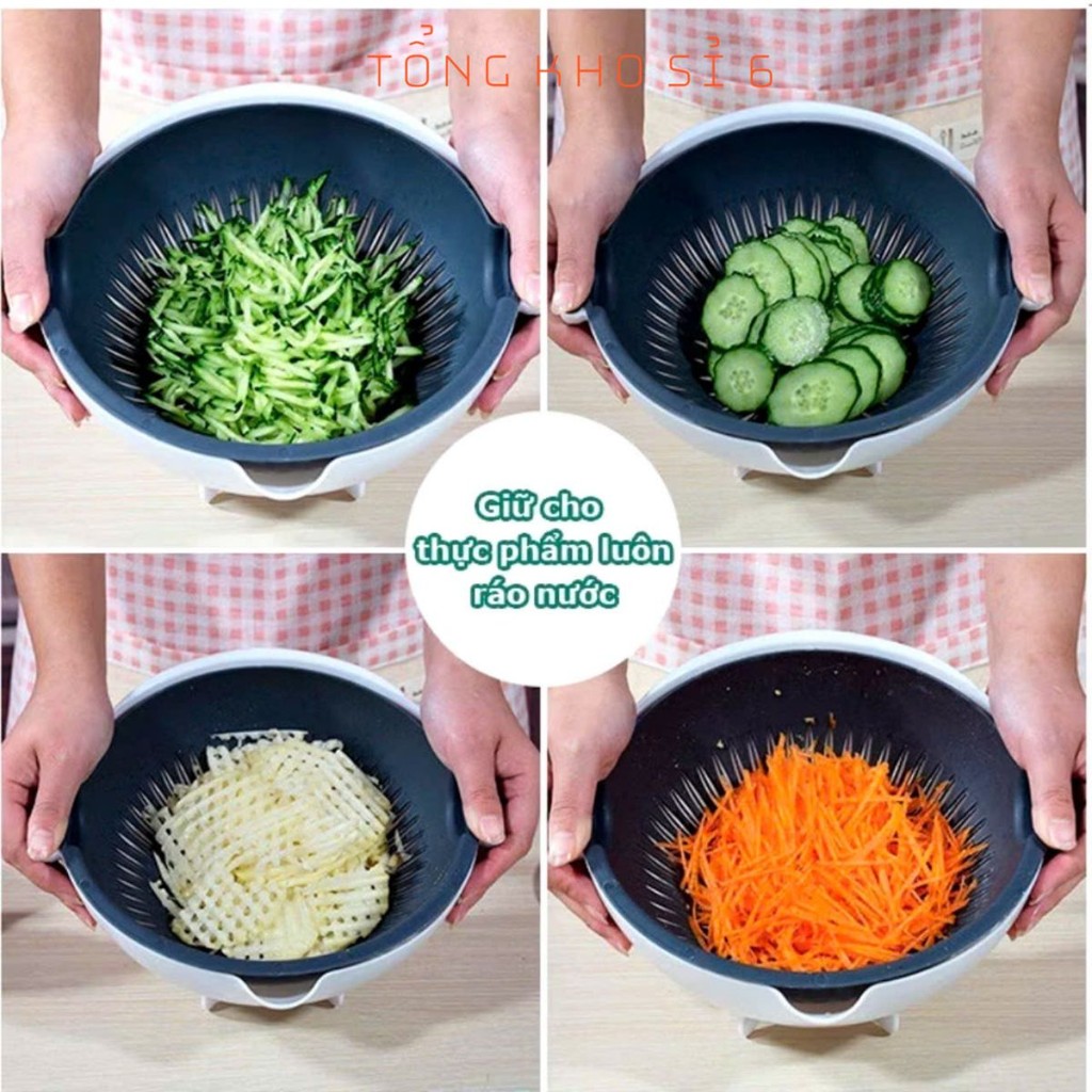 BỘ DỤNG CỤ BÀO SỢI 9 MÓN,  Bộ Dụng Cụ Bào Sợi Thực Phẩm Tiện Lợi An Toàn Dành Cho Nhà Bếp - MA: BONAOCORO