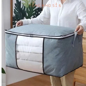 Túi đựng quần áo chăn màn bigsize, HỘP,TÚI ĐỰNG CHĂN SIÊU LỚN - MÃ: TUIDUNGCHANMAN