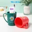 Cốc Hoa Cúc Uống Nước Đánh Răng In Hình Hoa Nhựa Bóng Cao Cấp An Toàn, CỐC NHỰA - MÃ: COC781