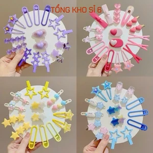 Sét 50 kẹp tóc mẫu dành cho bé yêu bé điệu, KẸP TÓC XINH - MÃ: KEPTOC97