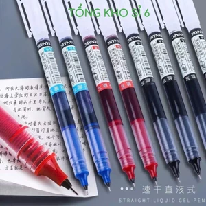 Bút Muji bản dupe bút gel đen xanh viết đều mực phụ kiện văn phòng phẩm, BÚT BI NƯỚC - MÃ: BUTBI541