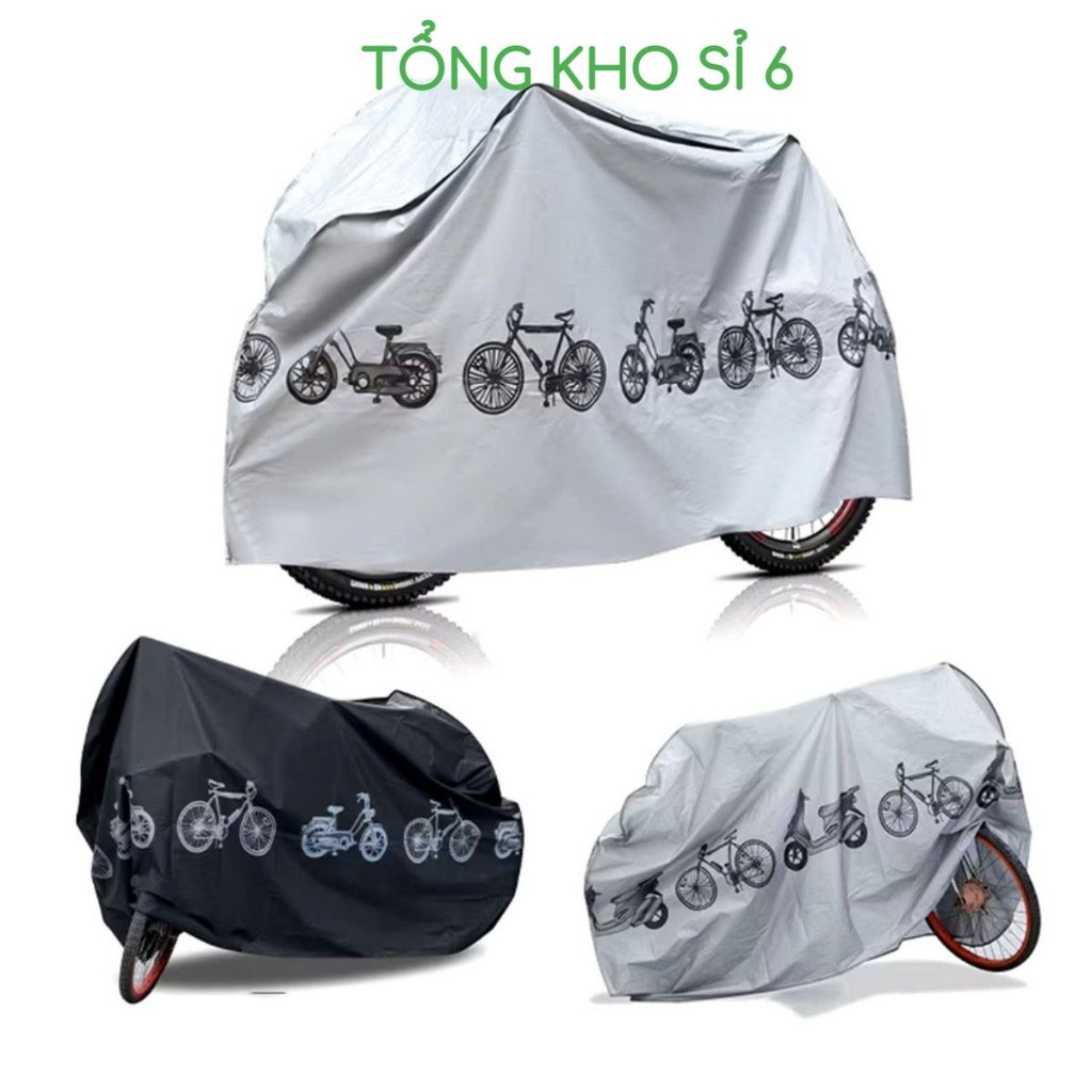 BẠT PHỦ XE MÁY,  Bạt Phủ Xe Máy Chống Mưa, Nắng, Bụi Bẩn Chất Lượng Cao Chống Thấm Tuyệt Đối, Bao Trùm Cả Xe- BATPHUXE
